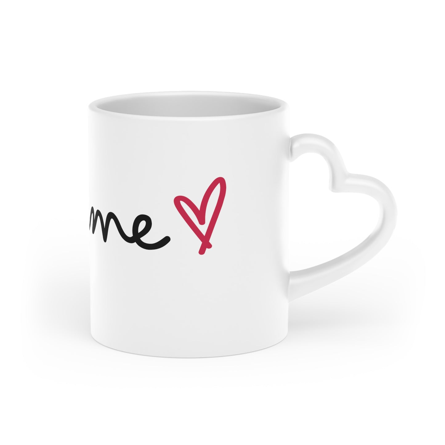 Heart-Shaped Mug