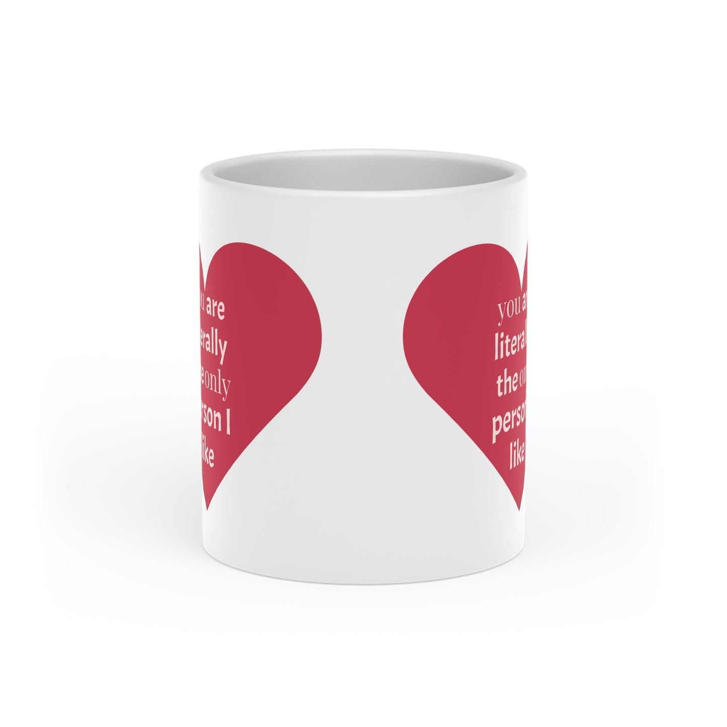 Heart-Shaped Mug