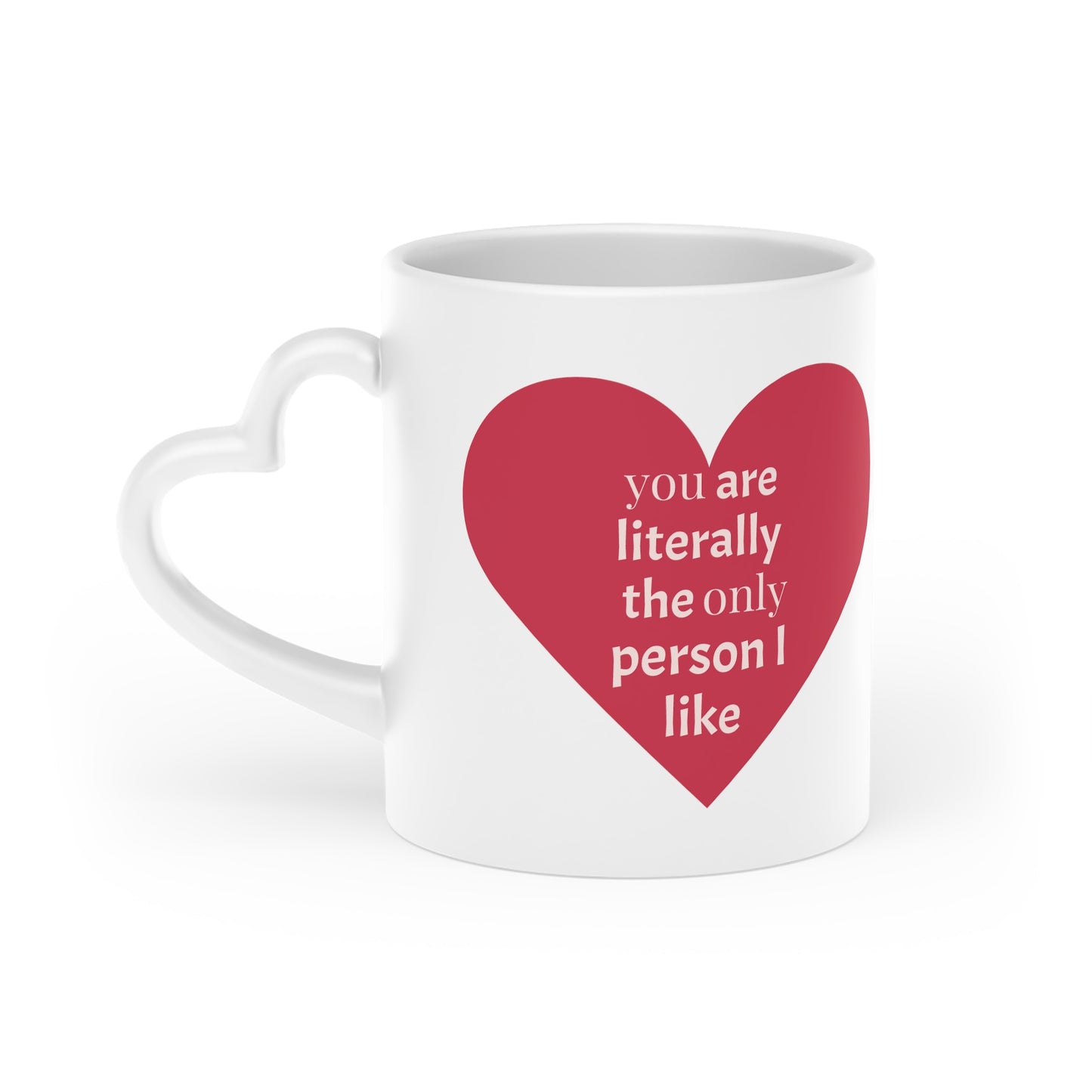 Heart-Shaped Mug