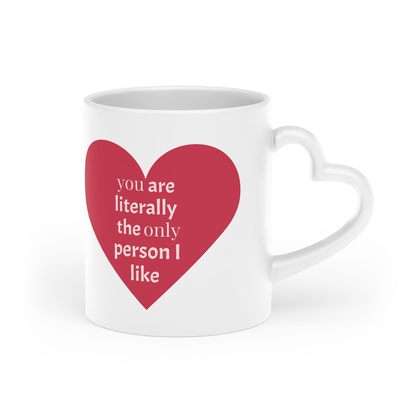 Heart-Shaped Mug